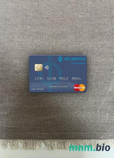 Namibia Banco Atlantico wygląd zdjęcia mastercard skan PSD + zdjęcie